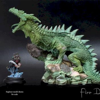 Fire Dragon Ancient - Arcworlde by WarpyM