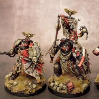 Black Templar Terminator Assault Squad by Dante77