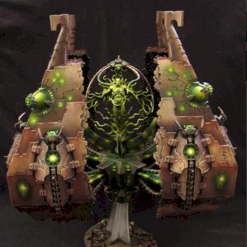 Necron Tesseract Vault by medows