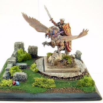 Bretonnian King Louen by darkstudios