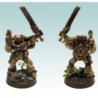 Space Marine Sarge by Yrko