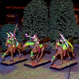Wood Elf Glade Riders by grendelzero