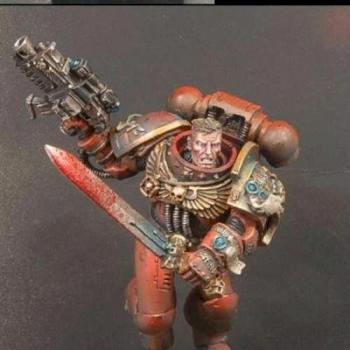 Space Marine 54mm Inquisitor by Aliaume