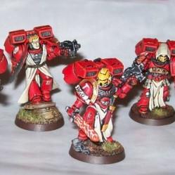 Blood Angels Veteran Assault Squad by pictop