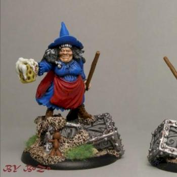 Discworld Miniatures Nanny Ogg by Bozo