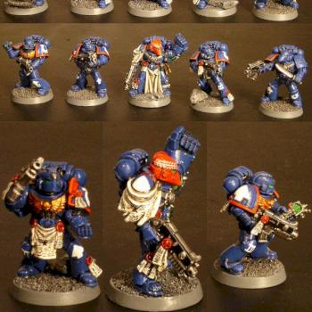 Tactical Squad - Ultramarines 3. Company by Rahab
