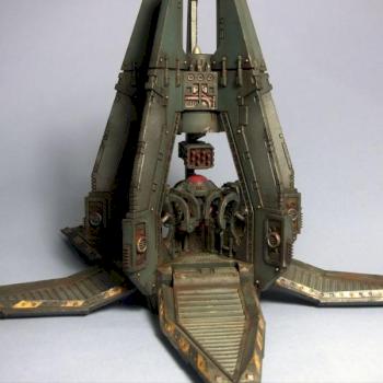 Drop pod interior by jinn