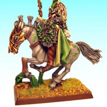 Wood Elves Lord on Steed by Trouble Maker