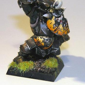 Black Orc Drummer by Kendert