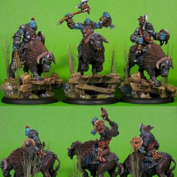Trollkin Long Riders by athlion