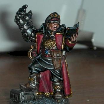Imperial Guard Commisar by Einar