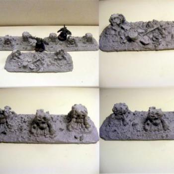 ork, orks, orkze skull-tank-trap's by blitzkrieg bob