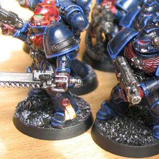 Crimson Fist Squad by Tussky