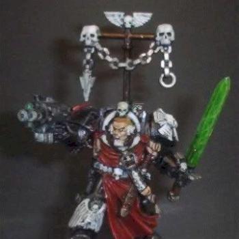 Black Templare Commander by Darwin Green