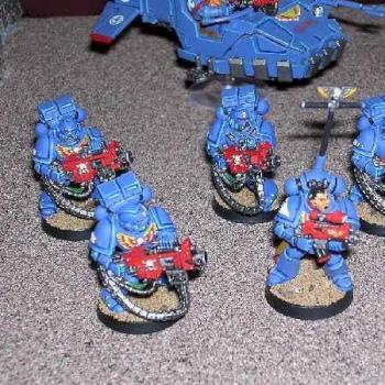 Ultramarines Heavy Bolter Devs by mauleed