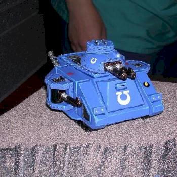 Ultramarines Predator by mauleed