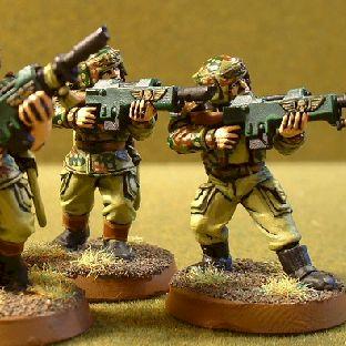 Guard Troops by den
