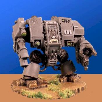 Space Marine Dreadnought by Skull Basha Studios
