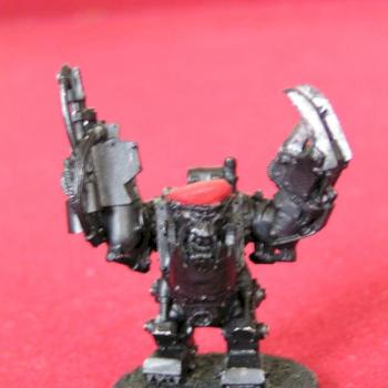 Mega armoured warboss by Obsidian