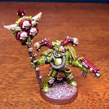Nurgle Death Company Standard Bearer by IronLung