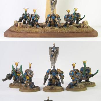 Thousand Sons Terminator Squad by Pentrago