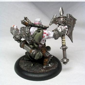 Madrak Ironhide, Trollkin Warlock by chiquita
