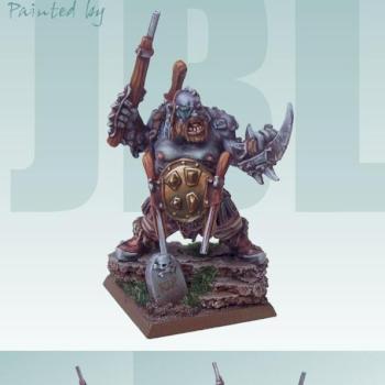 Limited Edition Ogre Tyrant -re-painted by JuliaBrasiLuxus