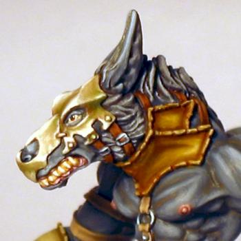 Wolfen face by Mos