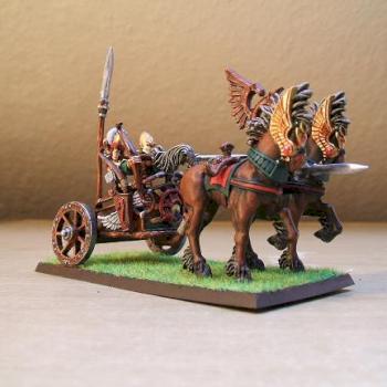 High Elves Chariot - Hochelfen Streitwagen by Asuryan der Große