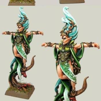 Wood Elf spellsinger by demoneyestudio