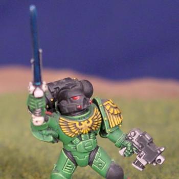 Space Marine Commander by Snakepants