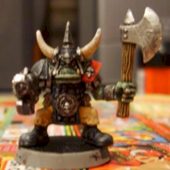 Old warhammer 40000 ork by Lee