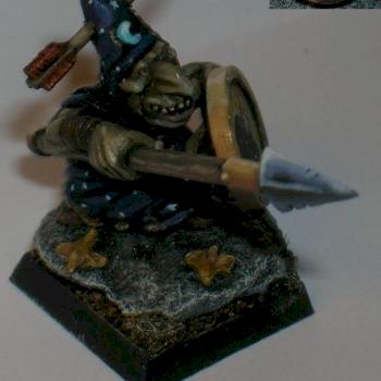 Night Goblin Spearman by Grot Blasta