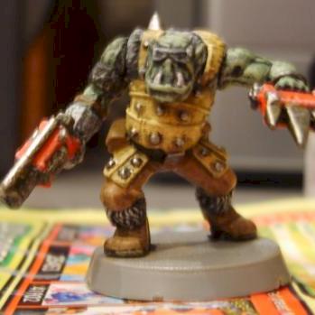 Gorkamorka plastic boy (practice model) by Lee