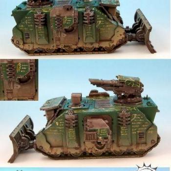 Warhammer 40K Dark Angel Razorback by rene