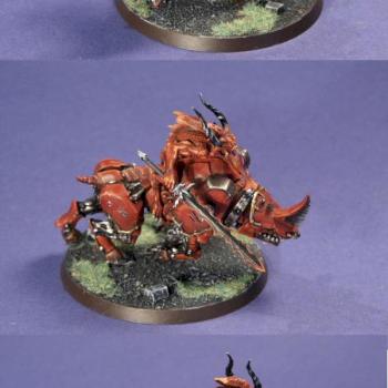 CHAOS DAEMONS Bloodcrusher by techanu