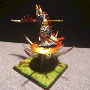Lord Of Tzeentch On Disc Of Tzeentch by Binz