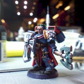Space marine Commander by Williamthenewbie