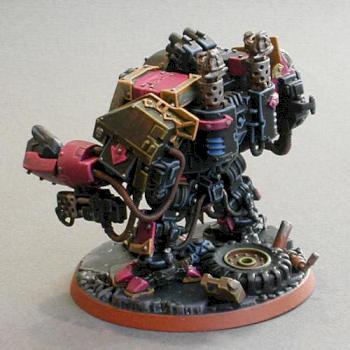 Chaos Marine Slaanesh Dreadnought by LuckyNo.5