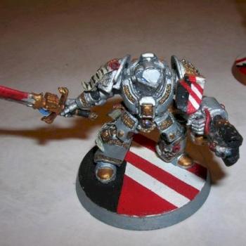 grey knight with incinerator by ThyHorrorCosmic