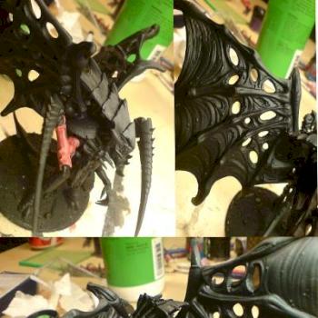 Hive Tyrant by Andegon