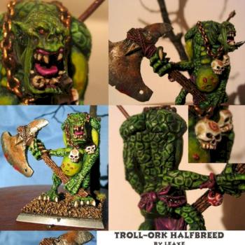 Really BIG feral ork by leaxe