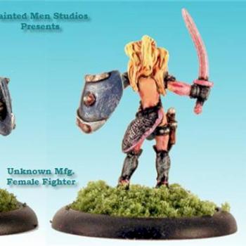 Unknown Mfgr. Female Fighter by bwatford