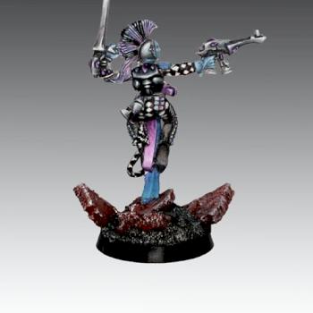 Eldar Harlequins with the Harlequins Kiss by ZHaDum