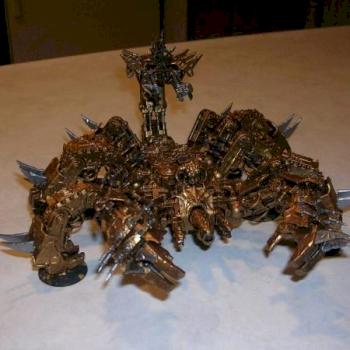WIP brass scorpion by ThyHorrorCosmic