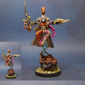 ELDAR HARLEQUINS & MASTER TROUPE by midgardmodels