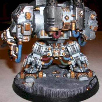 Grey Knight Dreadnought Rear by ThyHorrorCosmic