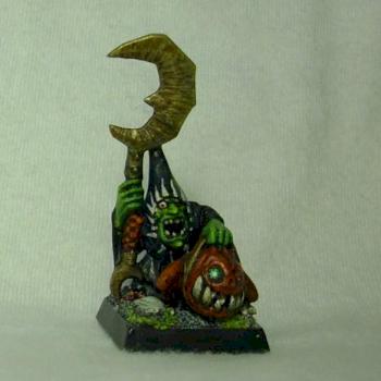 Night Goblin Boss (Skull pass-better pic) by Byronic