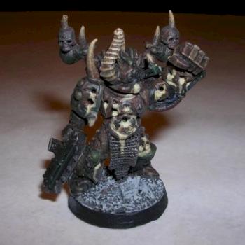 plague marine champ w/ power fist by ThyHorrorCosmic
