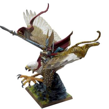 High elf prince on Griffon by Pr.Tornasol